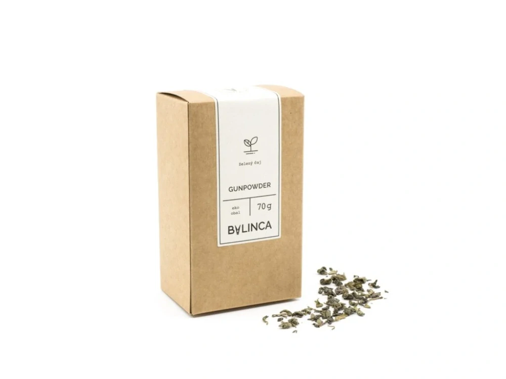 Zelený čaj – China Gunpowder
