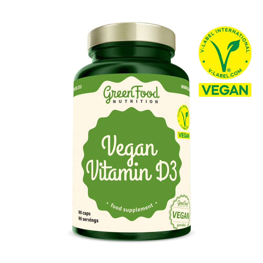Vegan vitamin D3 z lišejníku