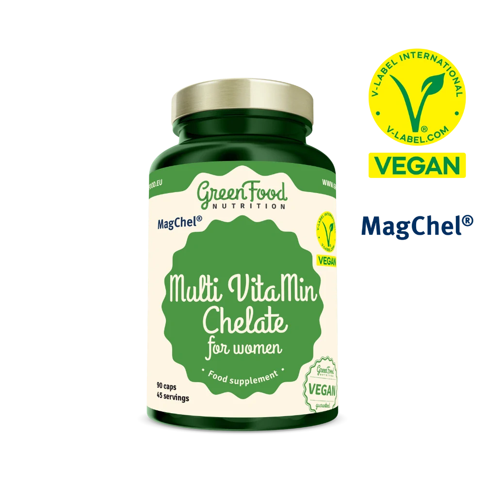 Multi Vitamin Chelát pro ženy – vegan komplex