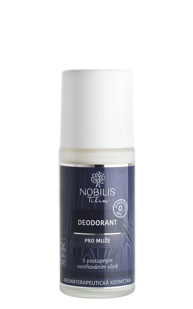 Přírodní deodorant pro muže – roll-on
