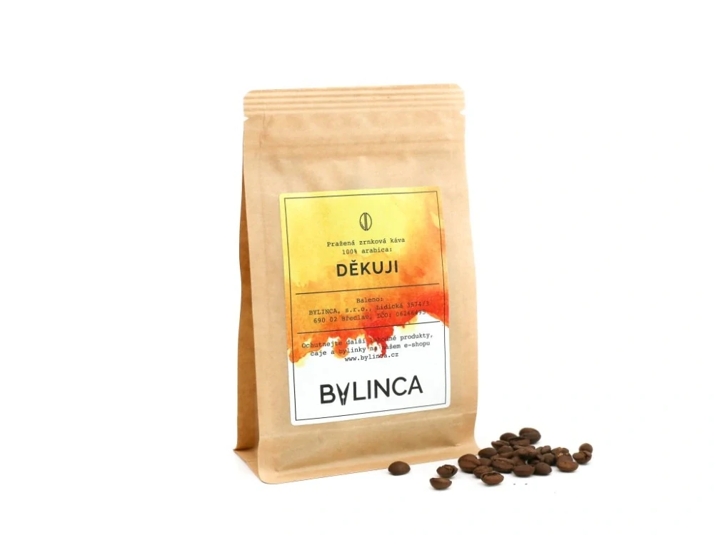 Zrnková káva – Děkuji – gesto, které provoní celý den
