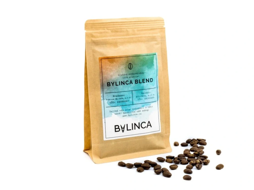 Zrnková káva – Bylinca Blend – harmonický tanec dvou kontinentů