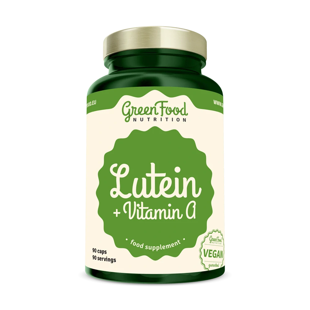 Lutein + Vitamin A – vegan extrakt a vitamíny