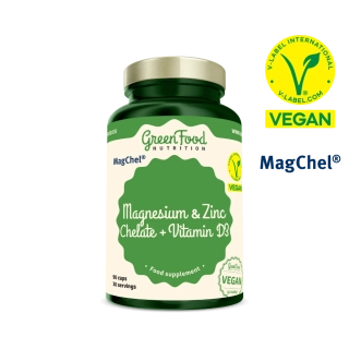 Magnezium a Zinek Chelát + Vitamin D3