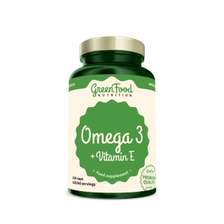 Omega-3 + Vitamin E – rybí olej z ančoviček