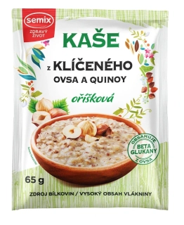 Kaše z klíčeného ovsa a quinoy – oříšková, bez lepku