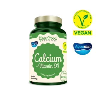 Vápník + Vitamin D3 – vegan minerál