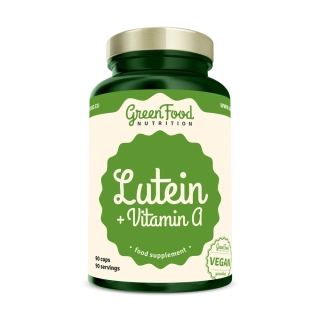 Lutein + Vitamin A – vegan extrakt a vitamíny